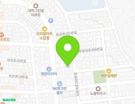 15-1 Uichang-daero 289beon-gil, Uichang-gu, Changwon-si, Gyeongsangnam-do, Republic of Korea Map