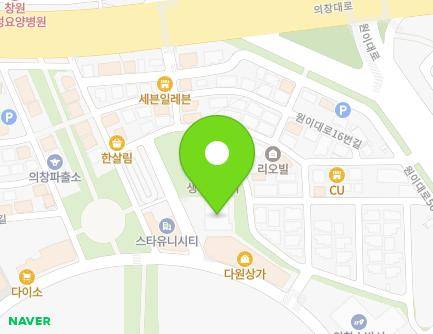 99-6 Jungdongjungang-ro, Uichang-gu, Changwon-si, Gyeongsangnam-do, Republic of Korea Map