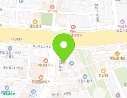 5 Uichang-daero 264beon-gil, Uichang-gu, Changwon-si, Gyeongsangnam-do, Republic of Korea Map