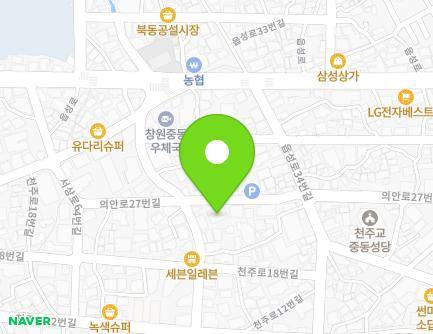 23 Uian-ro 27beon-gil, Uichang-gu, Changwon-si, Gyeongsangnam-do, Republic of Korea Map