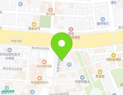 3 Uichang-daero 264beon-gil, Uichang-gu, Changwon-si, Gyeongsangnam-do, Republic of Korea Map