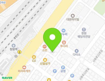 5 Uichang-daero 70beon-gil, Uichang-gu, Changwon-si, Gyeongsangnam-do, Republic of Korea Map