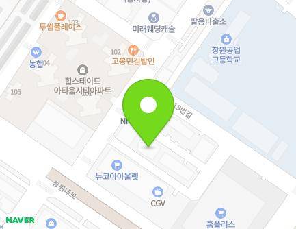 8-9 Changwon-daero 397beon-gil, Uichang-gu, Changwon-si, Gyeongsangnam-do, Republic of Korea Map