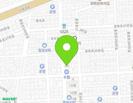 28-4 Jungcho-ro, Jinhae-gu, Changwon-si, Gyeongsangnam-do, Republic of Korea Map