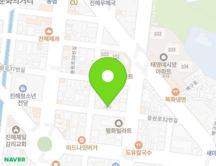11 Jungwon-ro 32beon-gil, Jinhae-gu, Changwon-si, Gyeongsangnam-do, Republic of Korea Map