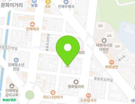 9-1 Jungwon-ro 32beon-gil, Jinhae-gu, Changwon-si, Gyeongsangnam-do, Republic of Korea Map