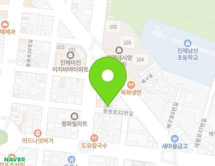 21 Jungwon-ro 32beon-gil, Jinhae-gu, Changwon-si, Gyeongsangnam-do, Republic of Korea Map