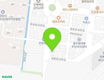 6-2 Jungwon-ro, Jinhae-gu, Changwon-si, Gyeongsangnam-do, Republic of Korea Map