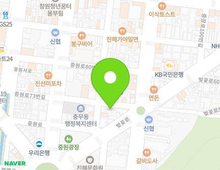 12 Jungwon-ro 74beon-gil, Jinhae-gu, Changwon-si, Gyeongsangnam-do, Republic of Korea Map