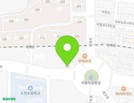 27 Chungjang-ro, Jinhae-gu, Changwon-si, Gyeongsangnam-do, Republic of Korea Map