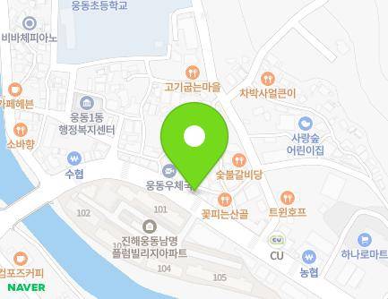 67 Ungdong-ro, Jinhae-gu, Changwon-si, Gyeongsangnam-do, Republic of Korea Map
