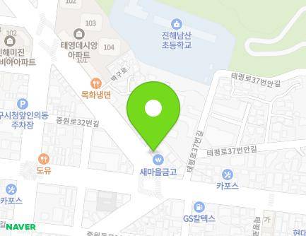 4 Baekgu-ro 6beon-gil, Jinhae-gu, Changwon-si, Gyeongsangnam-do, Republic of Korea Map