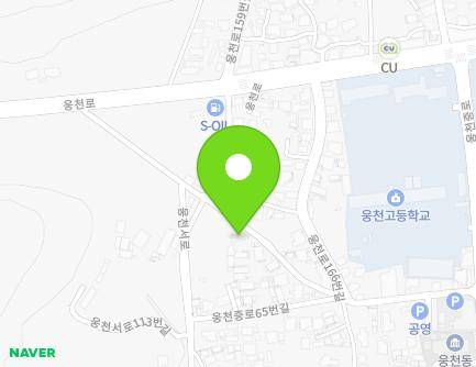 14-9 Ungcheonjung-ro 65beon-gil, Jinhae-gu, Changwon-si, Gyeongsangnam-do, Republic of Korea Map