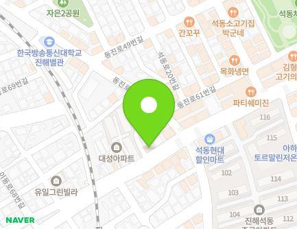 41 Naengcheon-ro, Jinhae-gu, Changwon-si, Gyeongsangnam-do, Republic of Korea Map