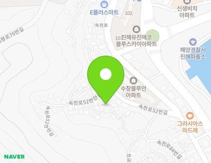 1-14 Sokcheon-ro 52beonan-gil, Jinhae-gu, Changwon-si, Gyeongsangnam-do, Republic of Korea Map