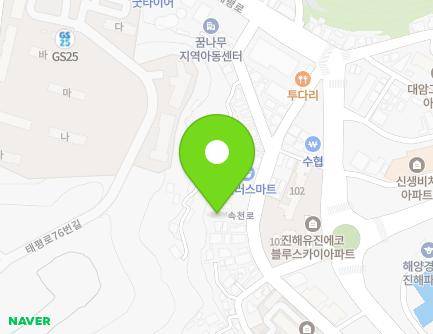46-5 Sokcheon-ro, Jinhae-gu, Changwon-si, Gyeongsangnam-do, Republic of Korea Map