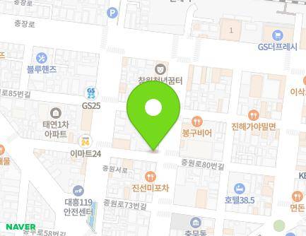 81 Jungwon-ro, Jinhae-gu, Changwon-si, Gyeongsangnam-do, Republic of Korea Map