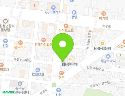 19 Jungwon-ro 80beon-gil, Jinhae-gu, Changwon-si, Gyeongsangnam-do, Republic of Korea Map