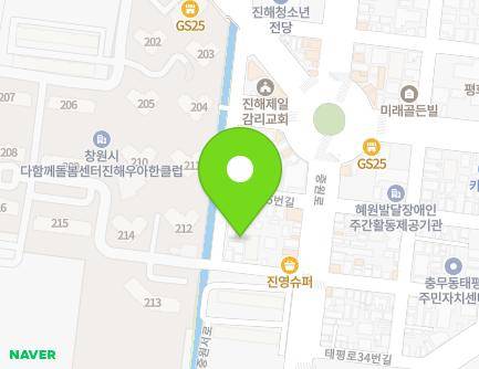 14-2 Jungwonseo-ro, Jinhae-gu, Changwon-si, Gyeongsangnam-do, Republic of Korea Map