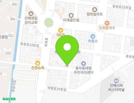 14 Taepyeong-ro 8beon-gil, Jinhae-gu, Changwon-si, Gyeongsangnam-do, Republic of Korea Map