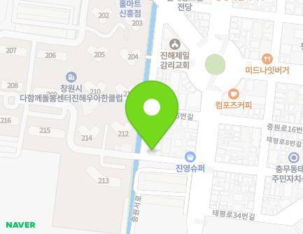 8-1 Jungwon-ro 9beon-gil, Jinhae-gu, Changwon-si, Gyeongsangnam-do, Republic of Korea Map