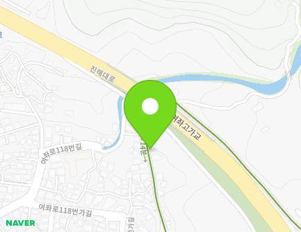 40 Yeojwa-ro 96beonan-gil, Jinhae-gu, Changwon-si, Gyeongsangnam-do, Republic of Korea Map