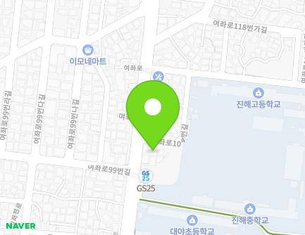 2 Yeojwa-ro 104beon-gil, Jinhae-gu, Changwon-si, Gyeongsangnam-do, Republic of Korea Map