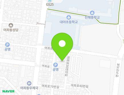20-5 Yeojwa-ro 58beon-gil, Jinhae-gu, Changwon-si, Gyeongsangnam-do, Republic of Korea Map