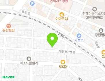 23 Haewon-ro 8beon-gil, Jinhae-gu, Changwon-si, Gyeongsangnam-do, Republic of Korea 23 Haewon-ro 8beon-gil, Jinhae-gu, Changwon-si, Gyeongsangnam-do, Republic of Korea Map