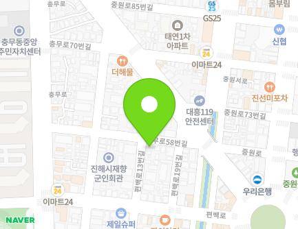 10 Pyeonbaek-ro 13beon-gil, Jinhae-gu, Changwon-si, Gyeongsangnam-do, Republic of Korea Map