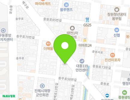 71 Baekgu-ro, Jinhae-gu, Changwon-si, Gyeongsangnam-do, Republic of Korea Map