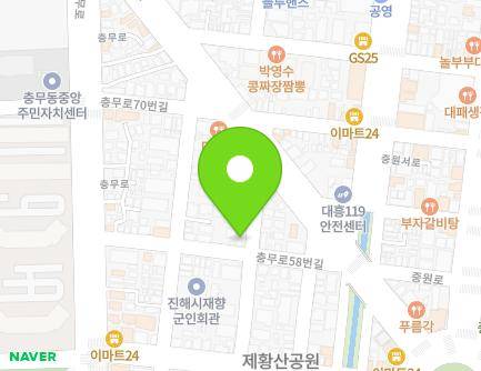 13-1 Chungmu-ro 58beon-gil, Jinhae-gu, Changwon-si, Gyeongsangnam-do, Republic of Korea Map