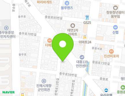 14-3 Pyeonbaek-ro 13beon-gil, Jinhae-gu, Changwon-si, Gyeongsangnam-do, Republic of Korea Map