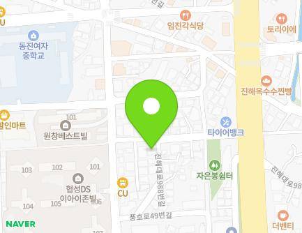 13-4 Jinhae-daero 988beon-gil, Jinhae-gu, Changwon-si, Gyeongsangnam-do, Republic of Korea Map