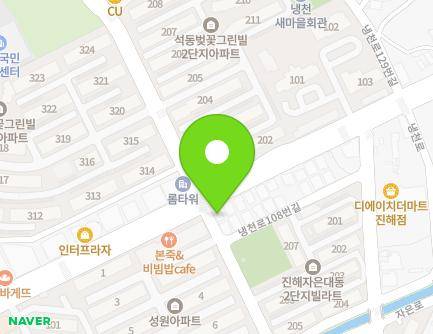 3 Naengcheon-ro 108beon-gil, Jinhae-gu, Changwon-si, Gyeongsangnam-do, Republic of Korea Map