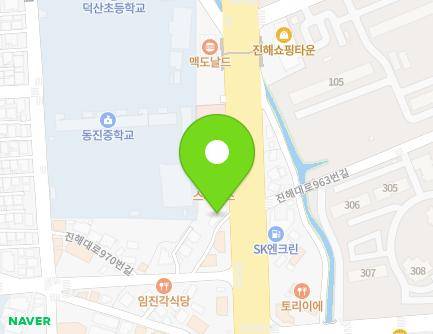 964 Jinhae-daero, Jinhae-gu, Changwon-si, Gyeongsangnam-do, Republic of Korea Map