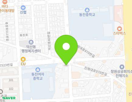 21 Jinhae-daero 970beon-gil, Jinhae-gu, Changwon-si, Gyeongsangnam-do, Republic of Korea Map