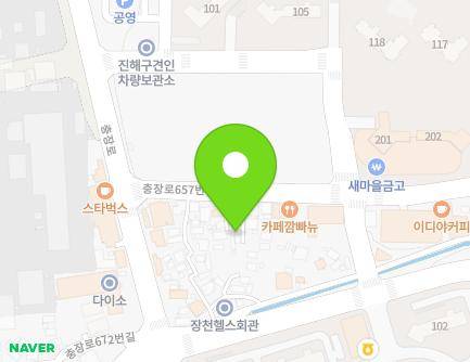 10-5 Chungjang-ro 657beon-gil, Jinhae-gu, Changwon-si, Gyeongsangnam-do, Republic of Korea Map