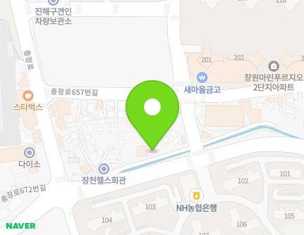 15 Chungjang-ro 671beon-gil, Jinhae-gu, Changwon-si, Gyeongsangnam-do, Republic of Korea Map