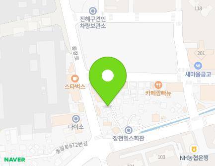 6-14 Chungjang-ro 657beon-gil, Jinhae-gu, Changwon-si, Gyeongsangnam-do, Republic of Korea Map