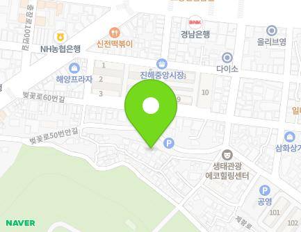 20-3 Beotkkot-ro 60beon-gil, Jinhae-gu, Changwon-si, Gyeongsangnam-do, Republic of Korea Map