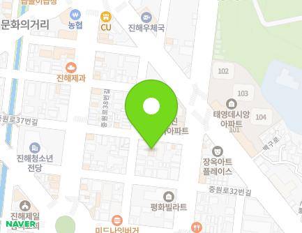 12 Jungwon-ro 38beon-gil, Jinhae-gu, Changwon-si, Gyeongsangnam-do, Republic of Korea Map