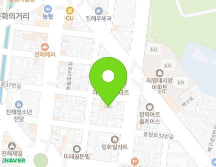 12-1 Jungwon-ro 38beon-gil, Jinhae-gu, Changwon-si, Gyeongsangnam-do, Republic of Korea Map