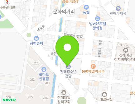 33 Jungwon-ro, Jinhae-gu, Changwon-si, Gyeongsangnam-do, Republic of Korea Map