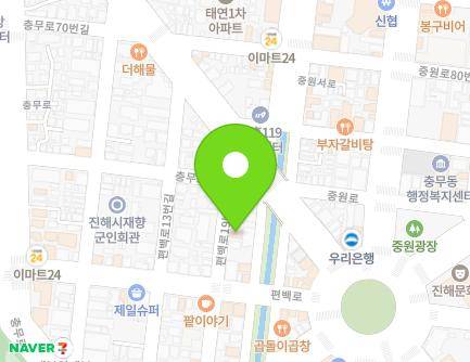 6-1 Pyeonbaek-ro 19beon-gil, Jinhae-gu, Changwon-si, Gyeongsangnam-do, Republic of Korea Map