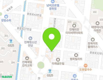 4-1 Jungwon-ro 32beon-gil, Jinhae-gu, Changwon-si, Gyeongsangnam-do, Republic of Korea Map