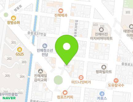 28-1 Jungwon-ro, Jinhae-gu, Changwon-si, Gyeongsangnam-do, Republic of Korea Map