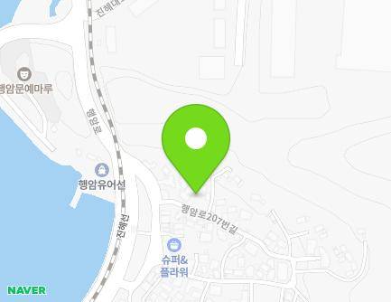 11-5 Haengam-ro 207beon-gil, Jinhae-gu, Changwon-si, Gyeongsangnam-do, Republic of Korea Map