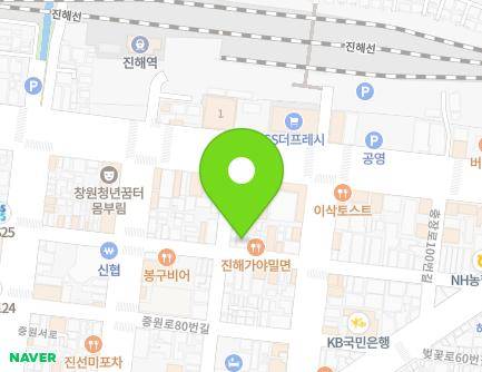 9-1 Jungwon-ro 86beon-gil, Jinhae-gu, Changwon-si, Gyeongsangnam-do, Republic of Korea Map