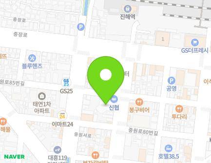 83-1 Jungwon-ro, Jinhae-gu, Changwon-si, Gyeongsangnam-do, Republic of Korea Map
